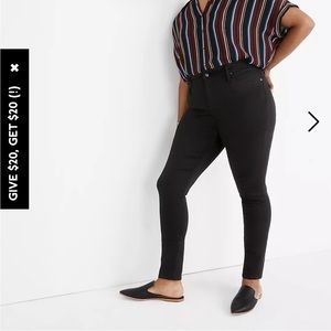 Madewell Tall Curvy High-Rise Skinny Jeans in Carbondale Wash